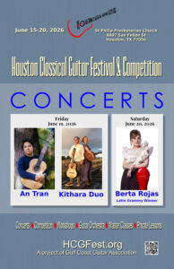 June 19-20, 2026 HCGF Concerts
